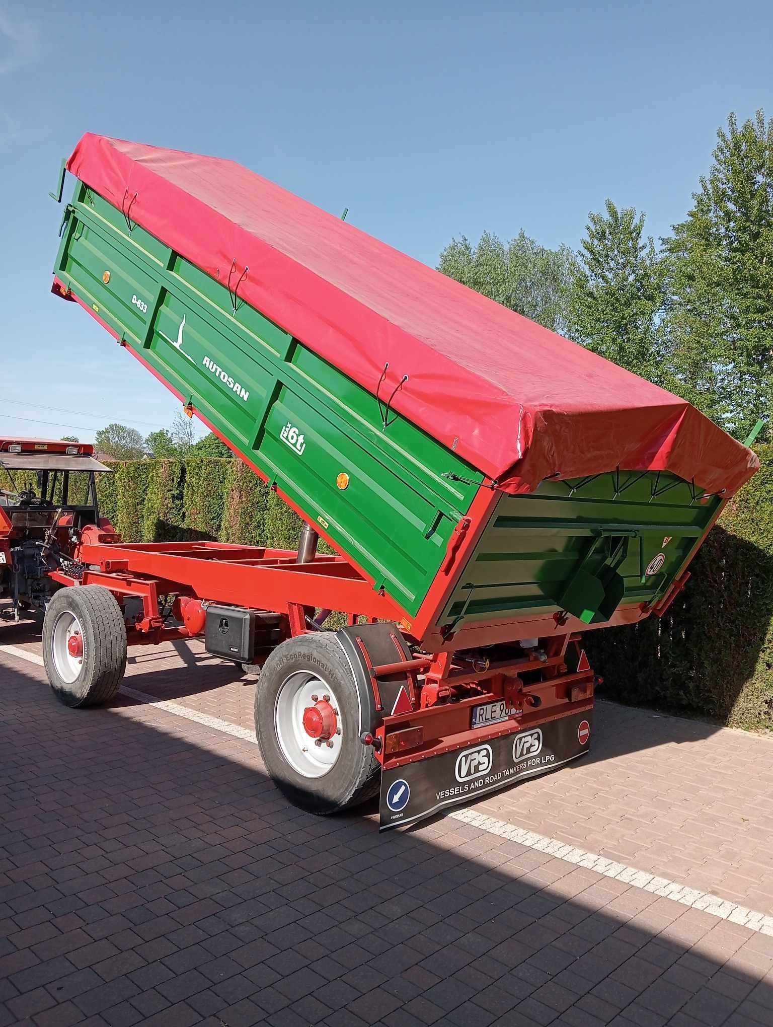 Przyczepa rolnicza d50 d55 d633
