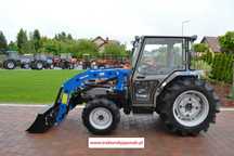 Traktorek japoński mini traktor Iseki Kubota Mocny z ładowaczem