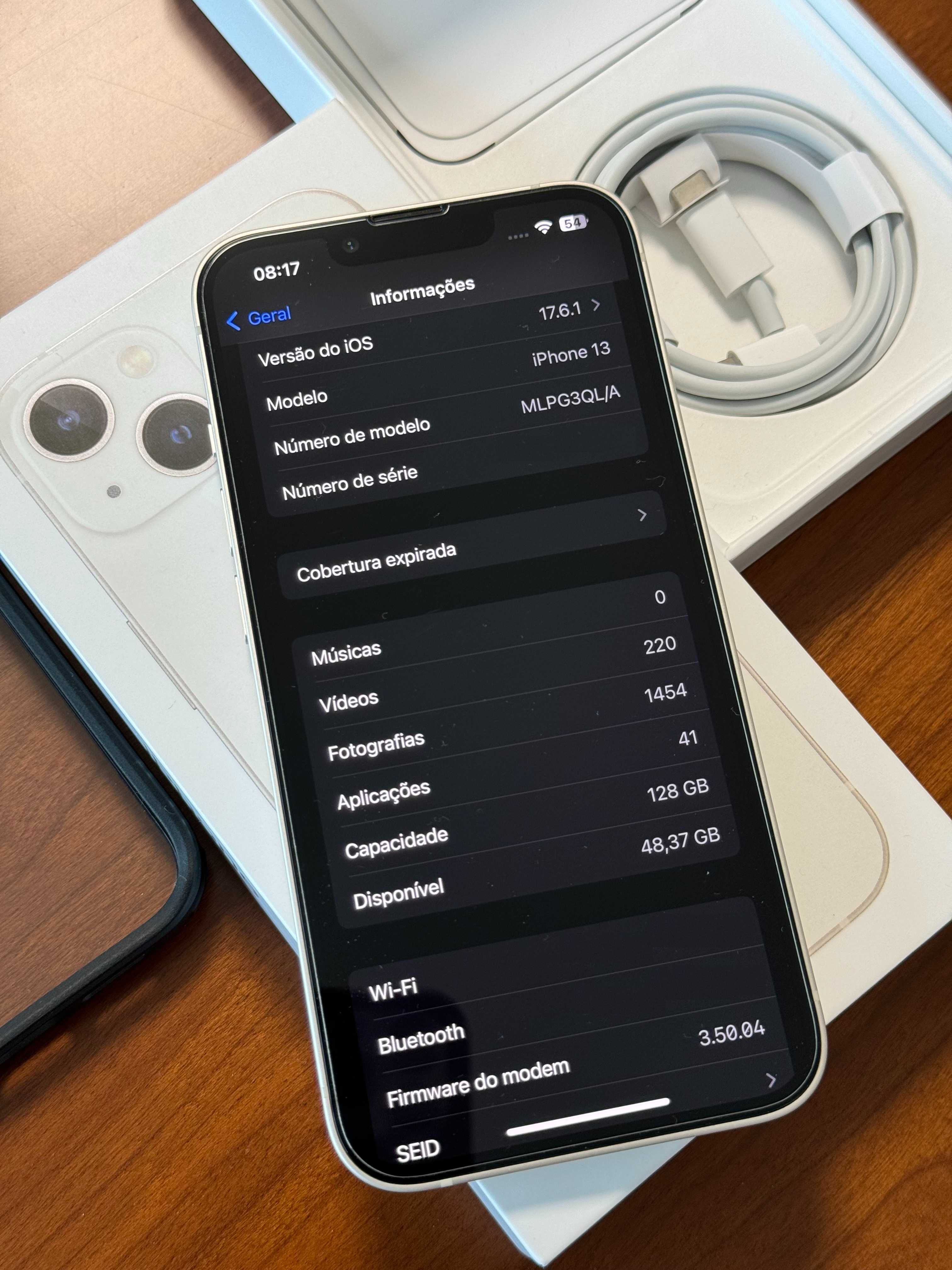 iPhone 13 - 128GB - Starlight - Grade A (Excelente)