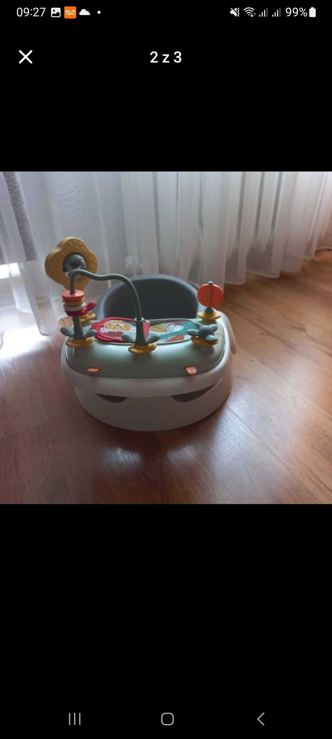 Krzeselko z tacką edukacyjną Mamas&Papas