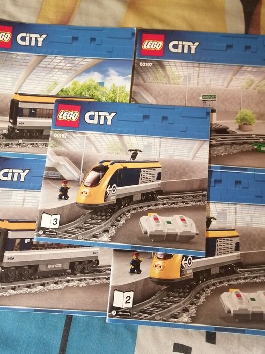 Lego  City 60197 Pociąg Pasażerski Train BATERIE GRATIS!!!