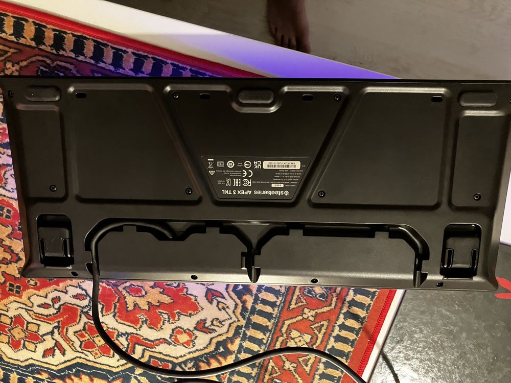 Klawitura mebranowa steelseries apex 3 tkl