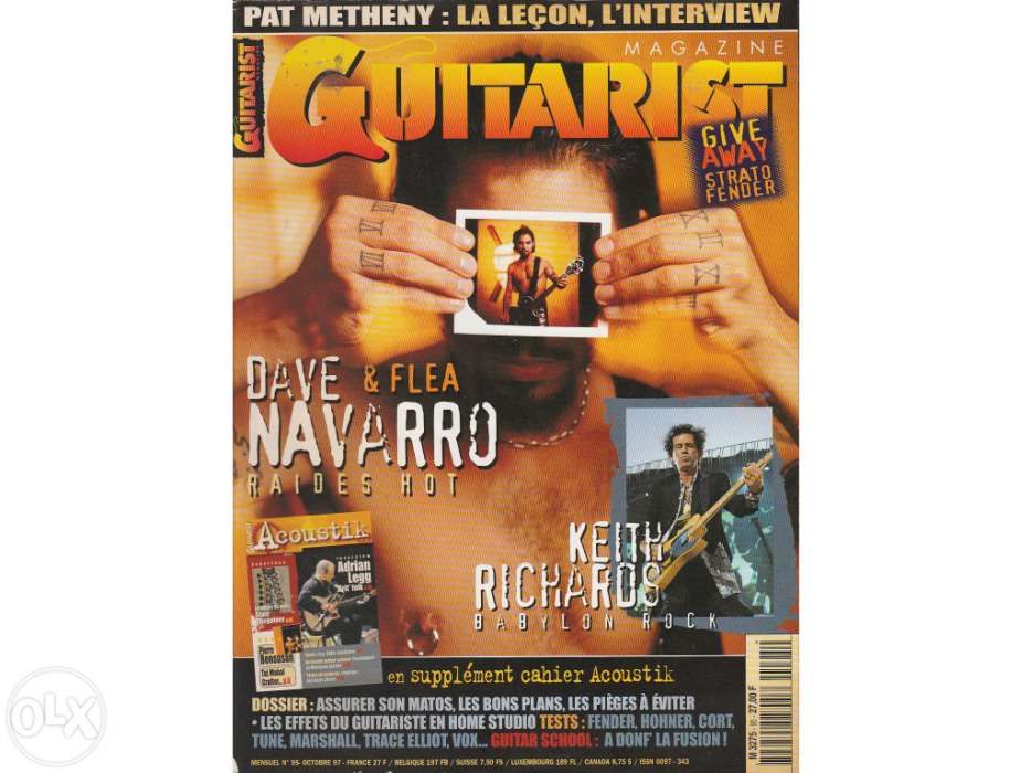Revista Guitarist nº 95 - Outubro 1997