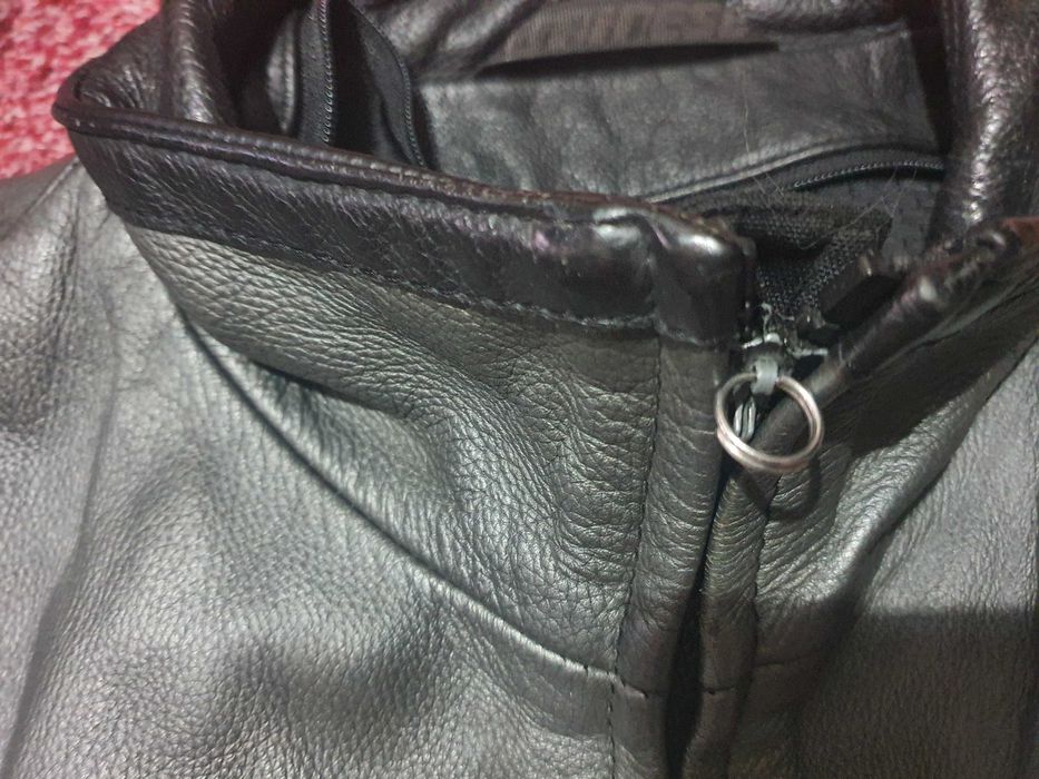 Casaco motard em pele Dainese tamanho L-52