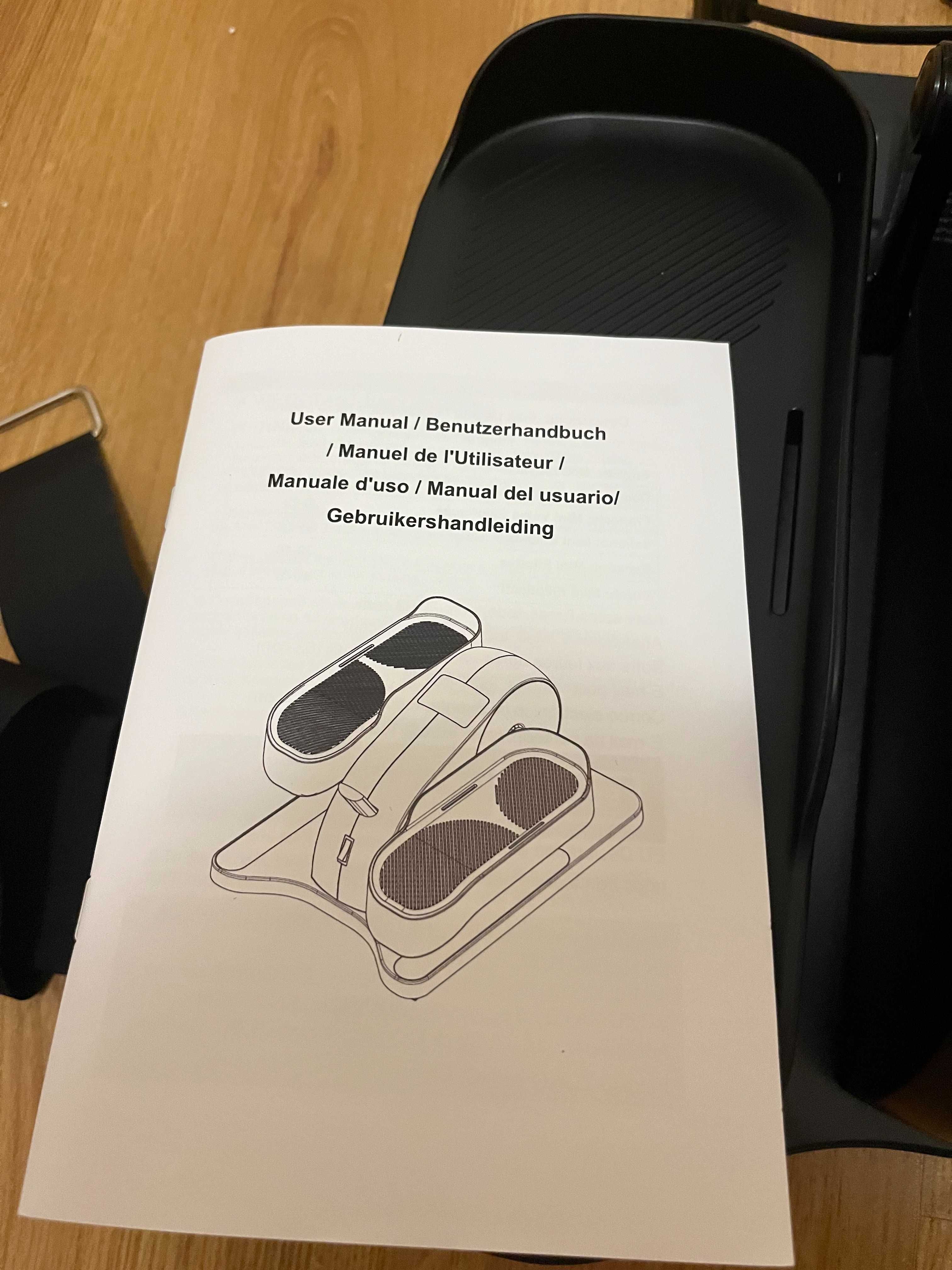 TODO Eliptyczny trener biurkowy ze stałym masażem stóp