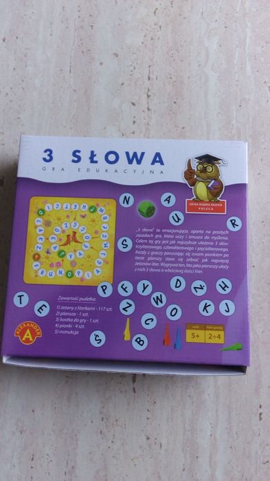 3 słowa gra edukacyjna