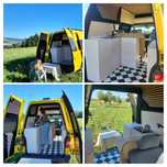 Wynajem kamper campervan 4osobowy, klima, WC, panel fotowoltaiczny