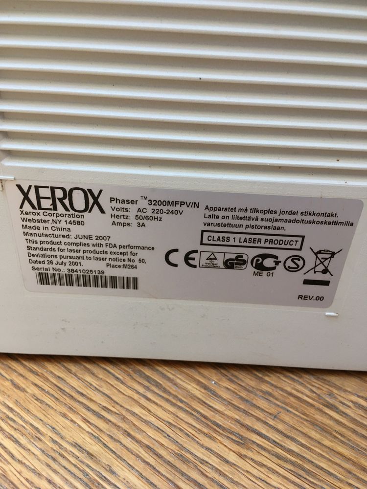 Kserokopiarka drukarka xerox phaser 3200MFP