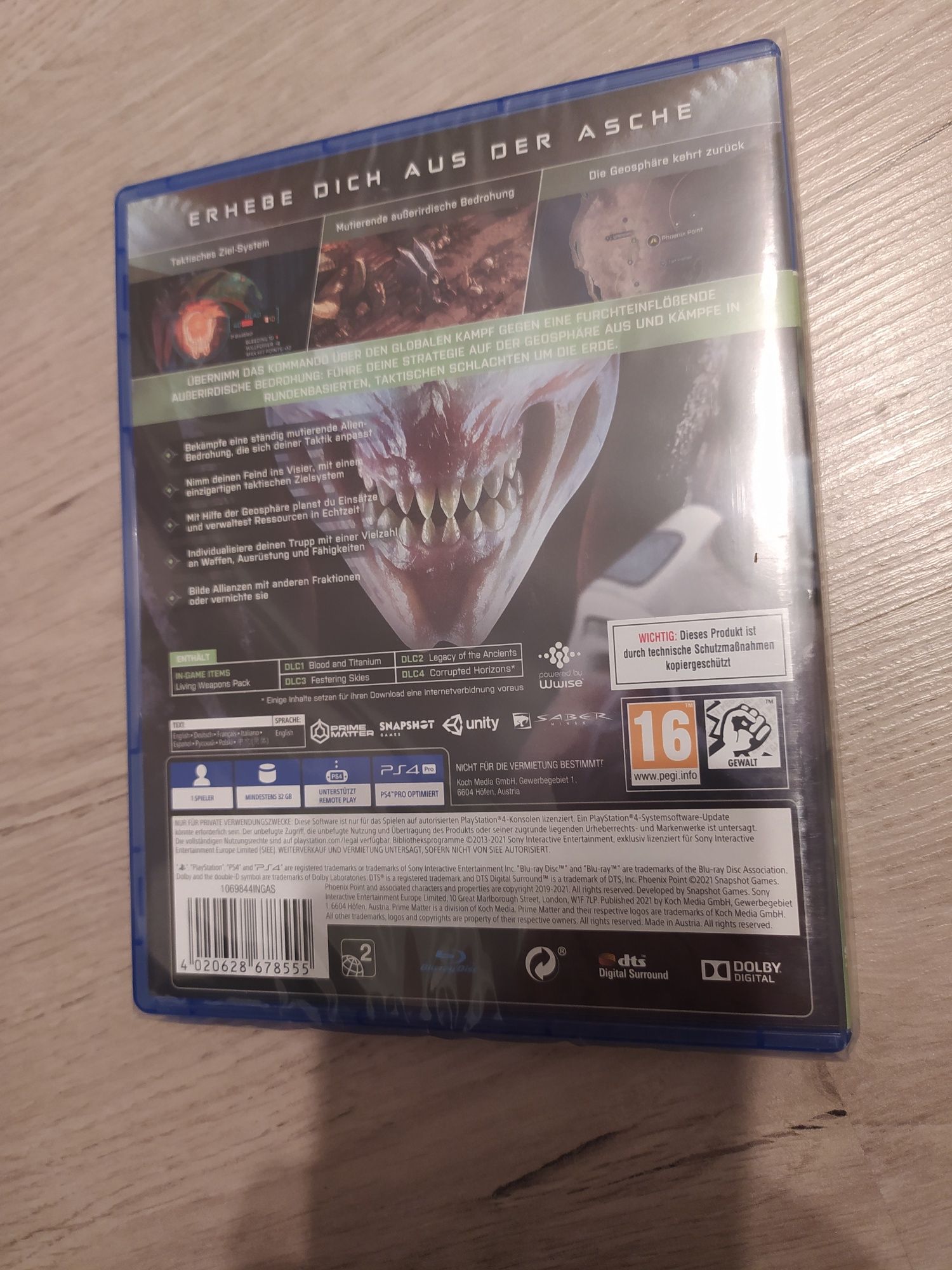 Nowa Gra Phoenix Point Behemoth Edition PS4 PS5 napisy PL PlayStation