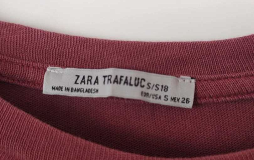 ZARA bawełniana sukienka TIE DYE  z wiązaniem w pasie