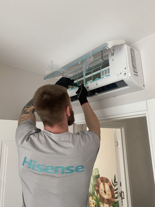 Установка кондиционера ДО или ВО ВРЕМЯ ремонта. Качественно и недорого