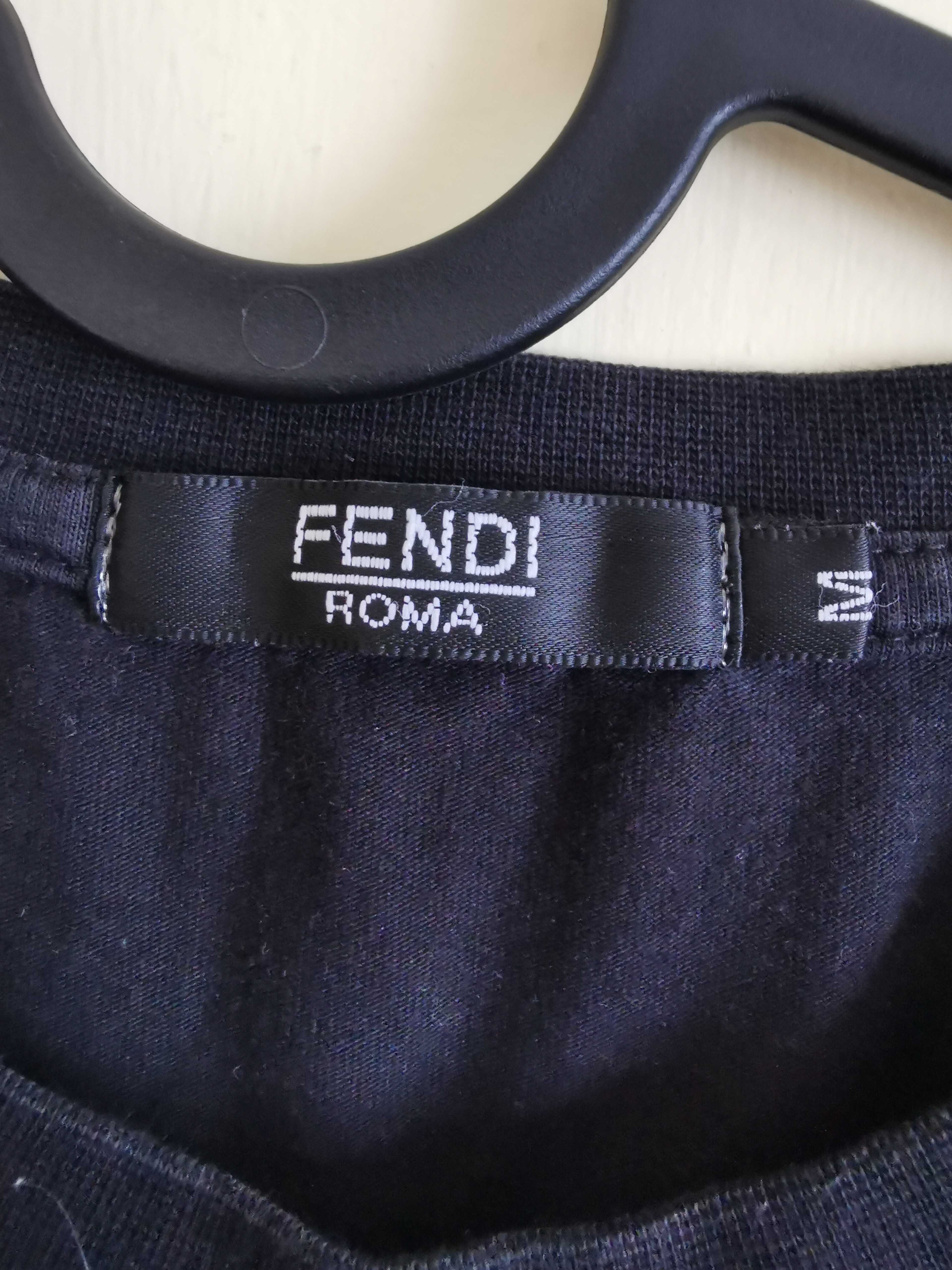 FENDI męski t-shirt koszulka r. M