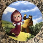 Loiça e pano Masha e o urso