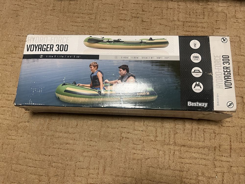 Лодка надувна гребінна Voyager 300 Bestway