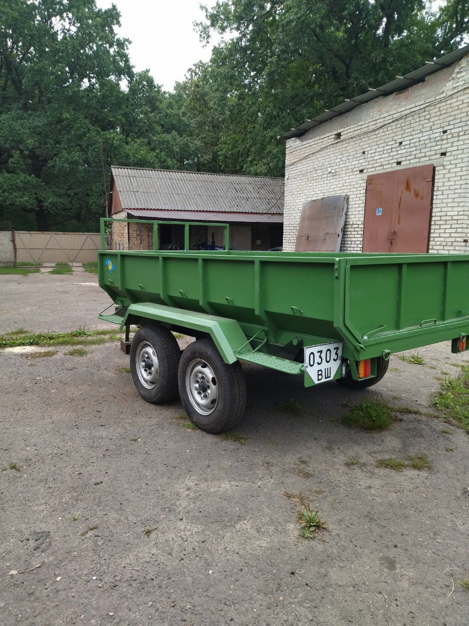 Продам прицеп на 3т самосвал, до трактора
