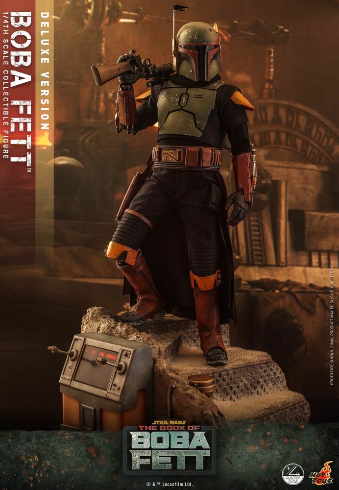 Фигурка 1/4 hot toys qs 23 THE BOOK OF BOBA FETT – BOBA FETT star wars
