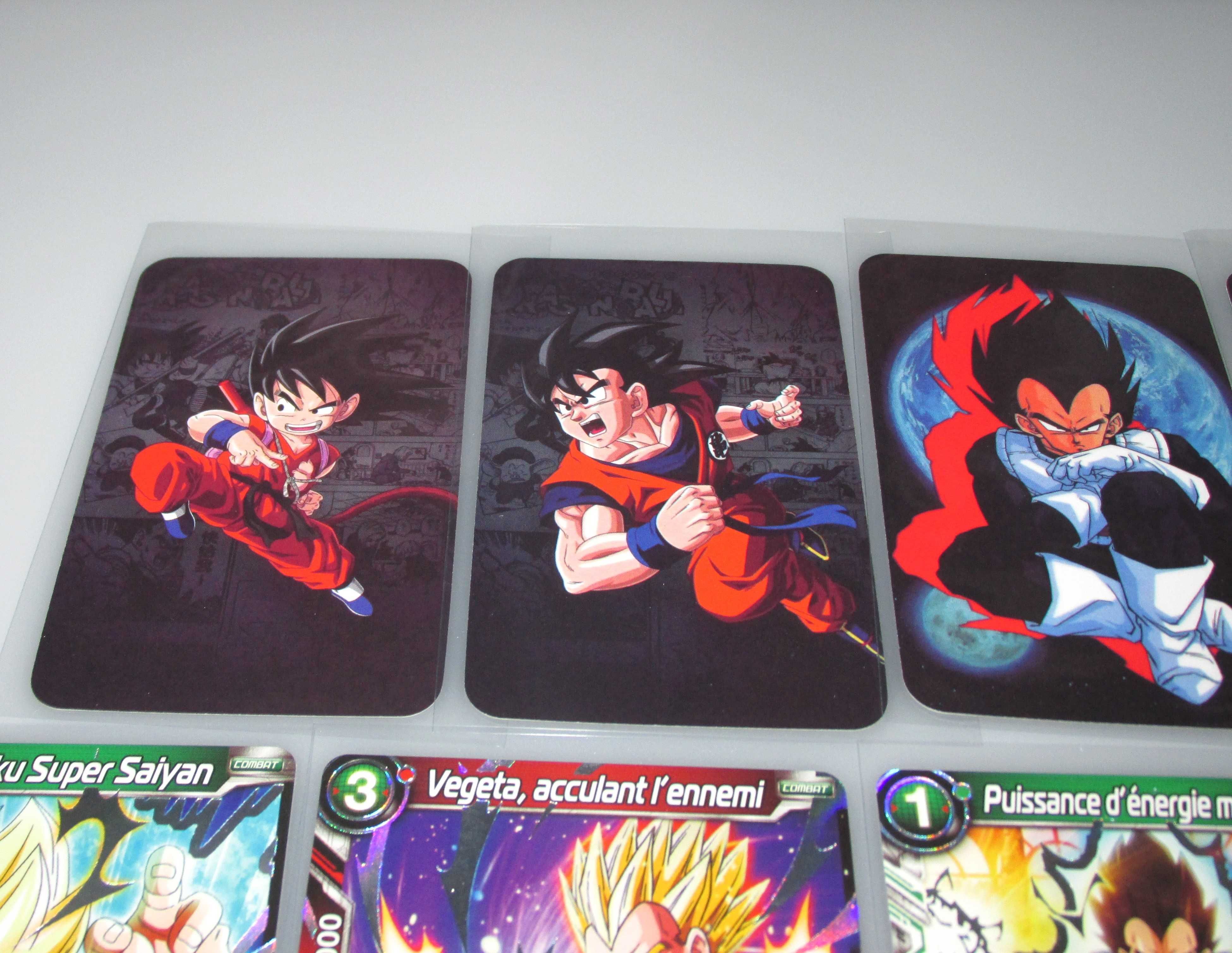 8 Cartas Variadas Dragon Ball