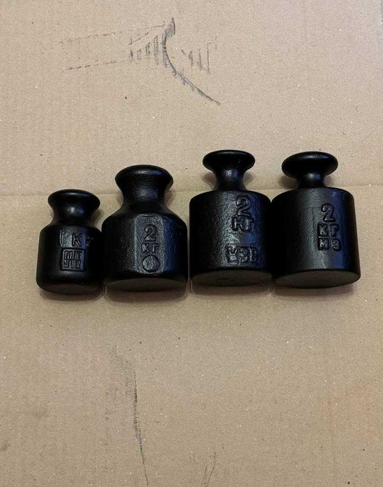 Продам гири различных размеров Гирі Вагові гиря 1кг 2 кг