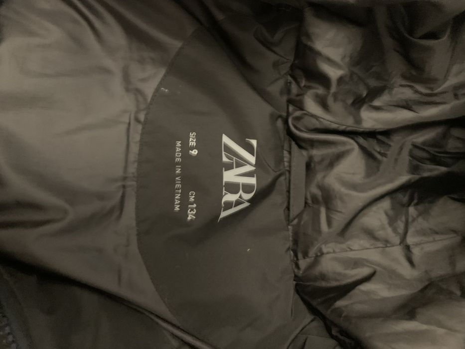 Zara пуховик 134см 9рокіа