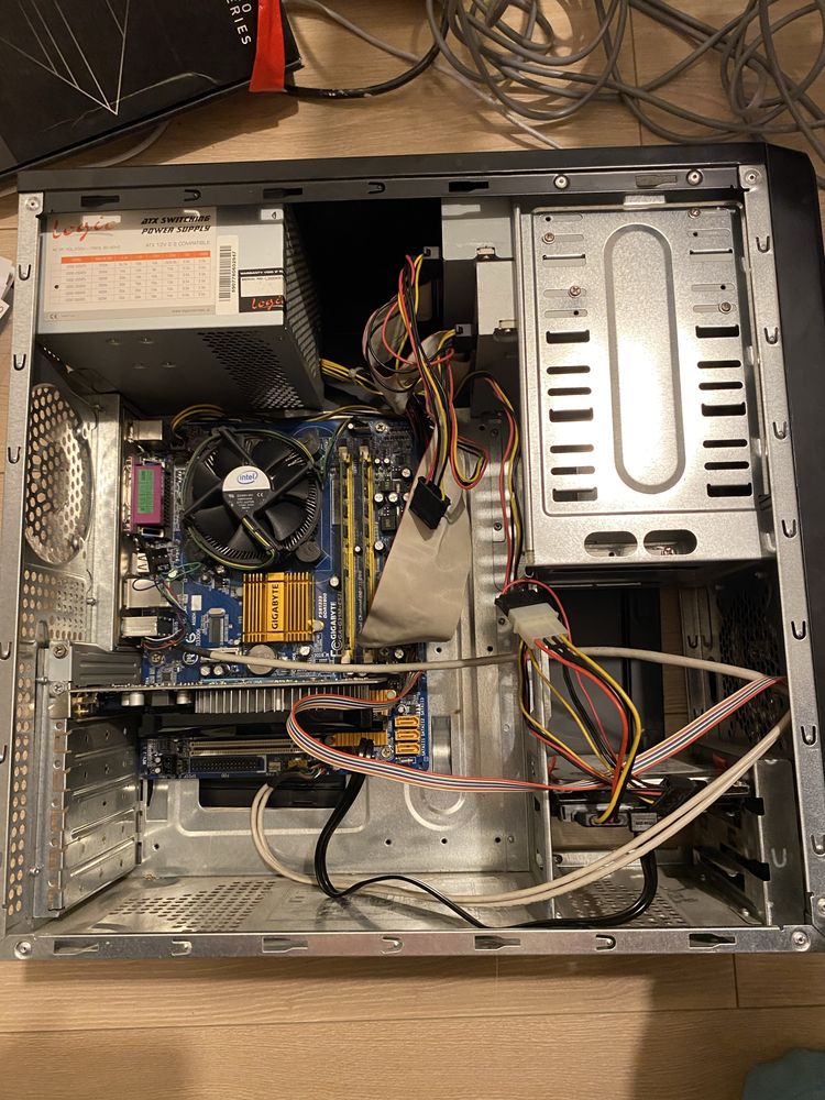 Komputer PC, Nvidia; tracer; seagate 320gb; Logic 350