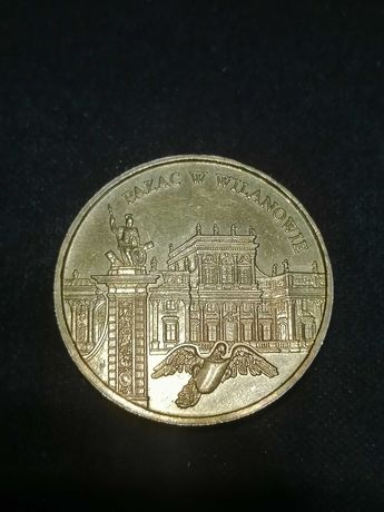 Moneta 2 zł Pałac w Wilanowie z rocznika 2000. polecam