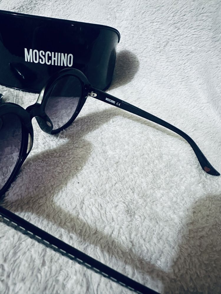 Nowe okulary love moschino okragle premium