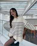Светр в полоску  Zara