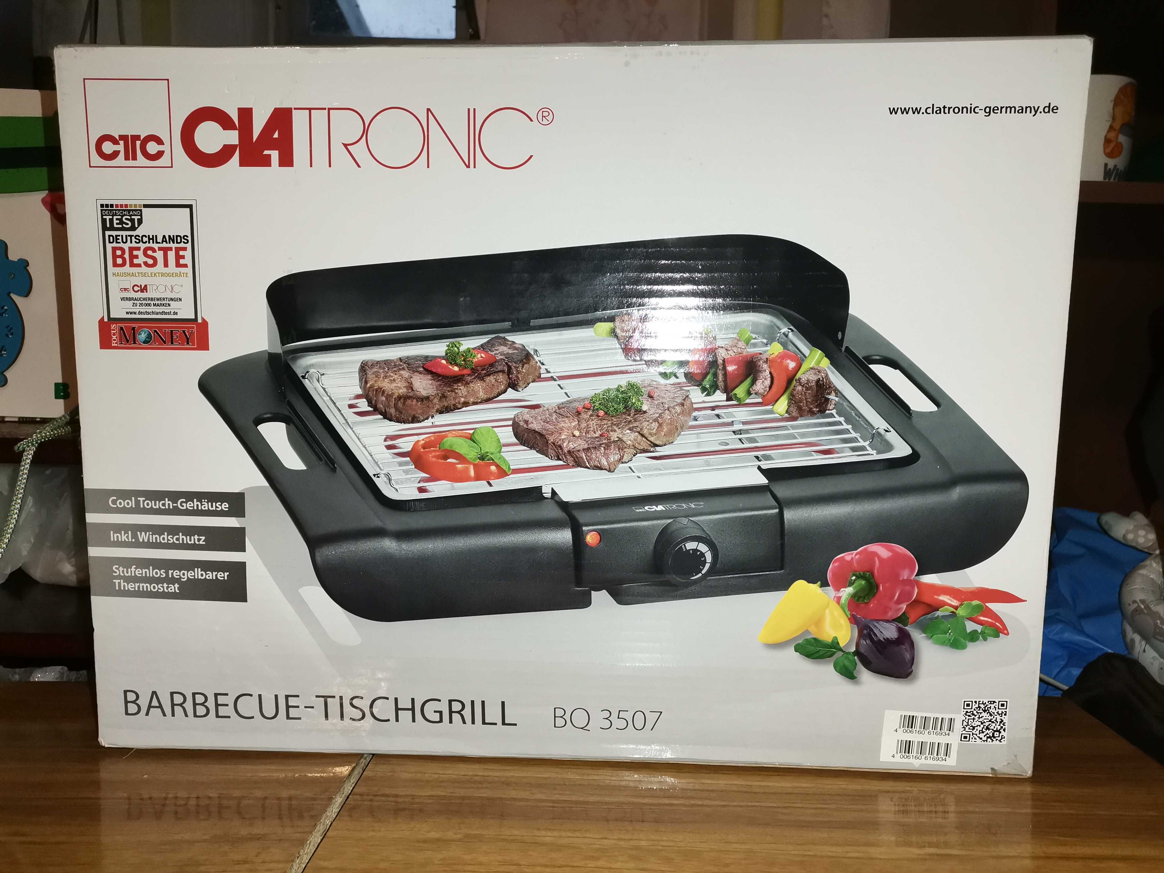 Електроигриль, електробарбекю CLATRONIC BQ 3507