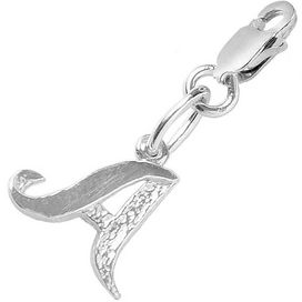 VERSIL wisior charms literka alfabet A-Z SREBRO 0,925