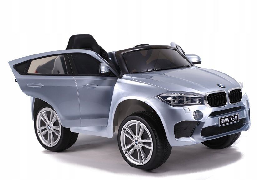 Auto Na Akumulator Bmw X6 Srebrny Lakierowany Ppw