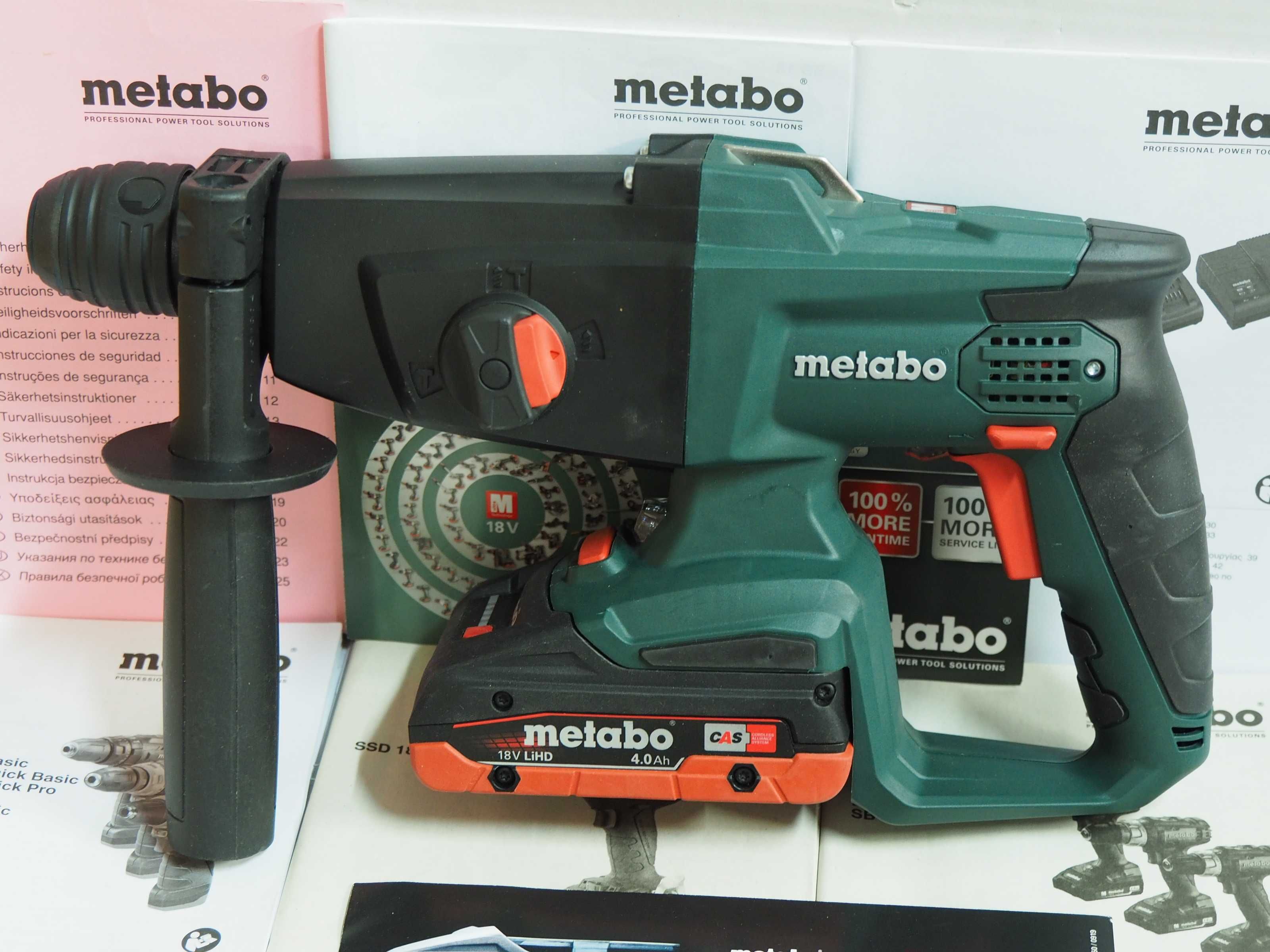 Zestaw METABO KHA 18 LTX wiertarka +bateria 18v 4ah bez walizka