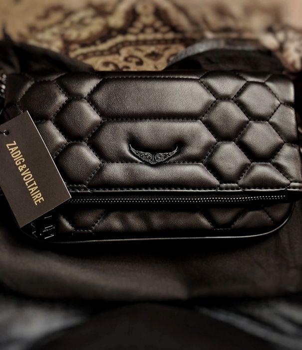 Сумка кросс боди Задиг и вольтер с крыльями