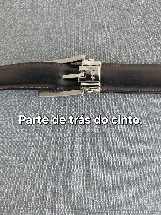 MONTBLANC -  Cinto clássico  Preto/Castanho