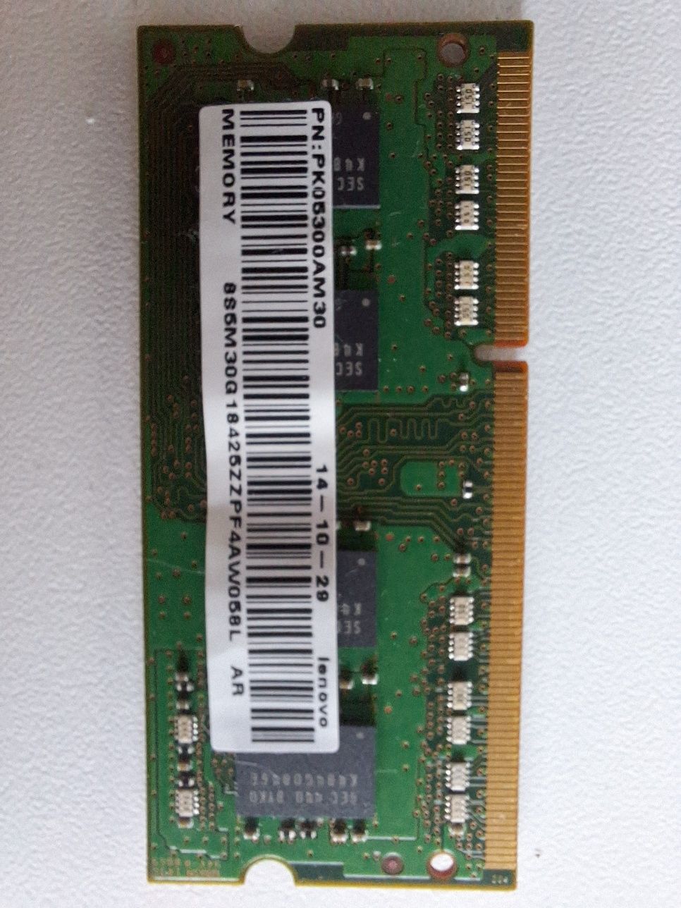 2x4gb ddr3L Lenovo SODIMM