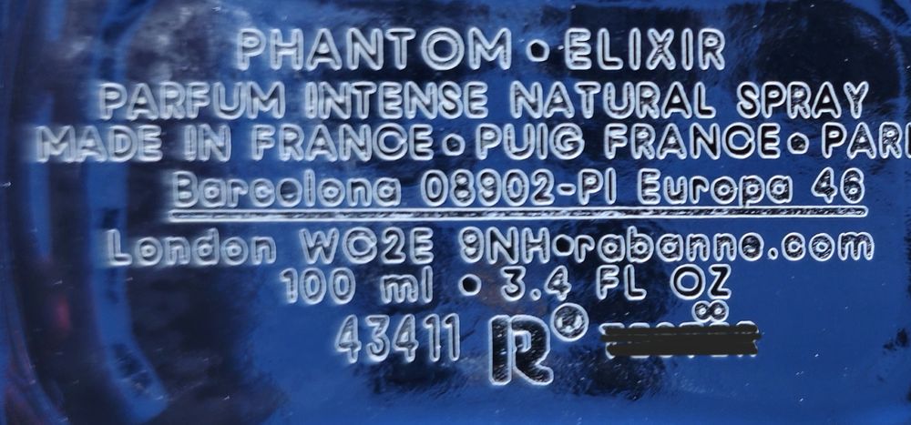 Paco Rabanne Phantom elixir parfum Intense 100 ml EDP