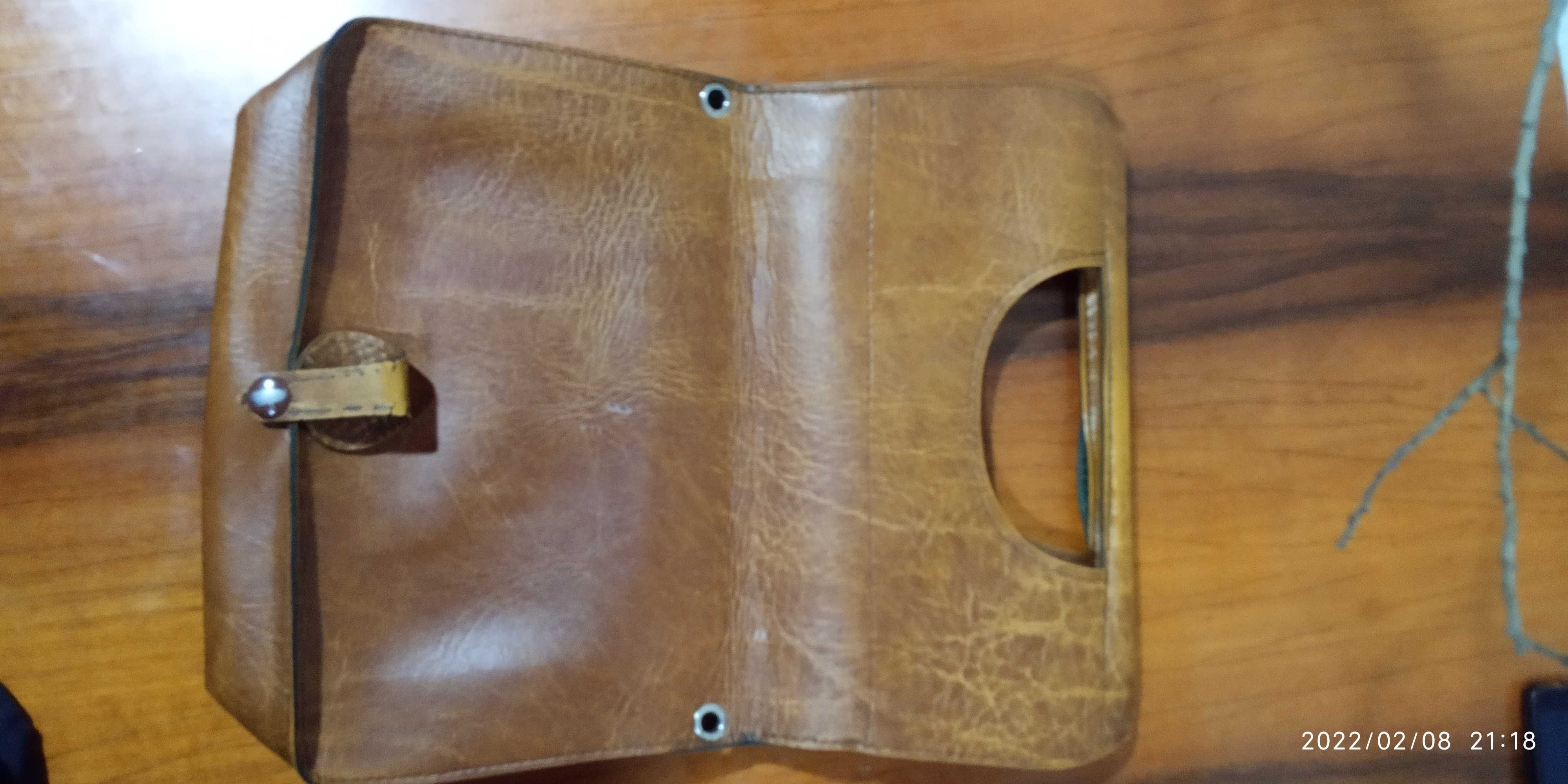 сумка кожаная женская винтаж ссср 60-е годы
