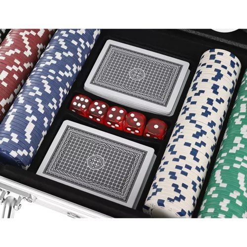 5w1 Poker - zestaw 300 żetonów w walizce HQ 23528  pokera Karty