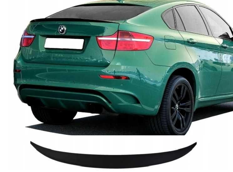Spoiler Lotka BMW X6 E71 E72 Czarny Połysk