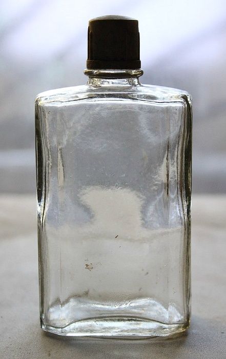Стеклянный Пузырек из под Одеколона 200 ml