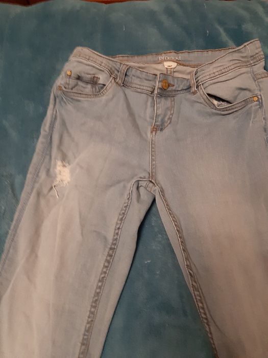 Calças ganga elastica Promod