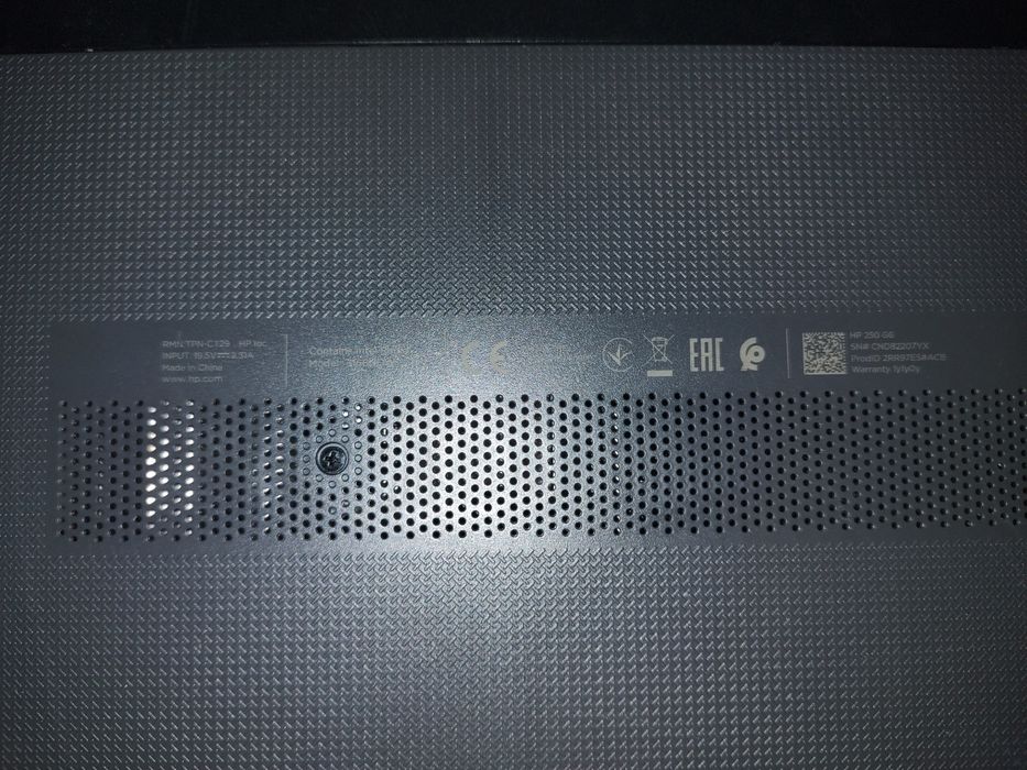 Продам ноут Hp 250 g6, i5 7200u, 4gb, 128hdd