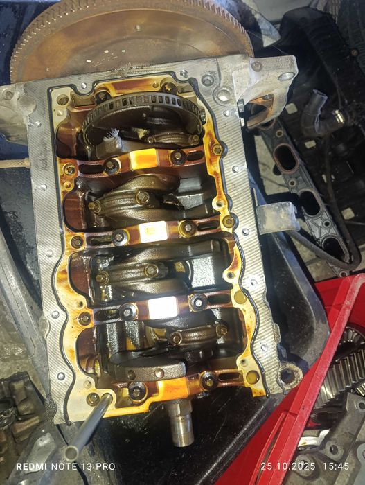 Dół silnika opel corsa a12xer