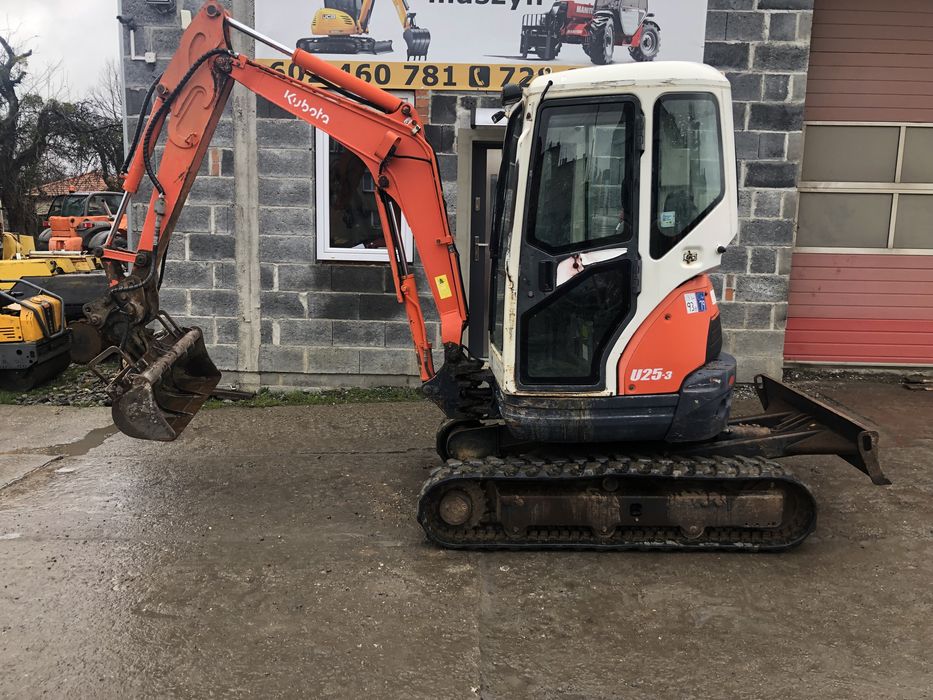 Minikoparka Kubota U-25