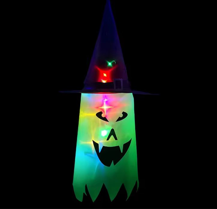 Zestaw 3 duchów świecących halloween HAL10