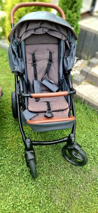 Wózek Bebetto Luca Pro 2w1 – gondola + spacerówka + akcesoria