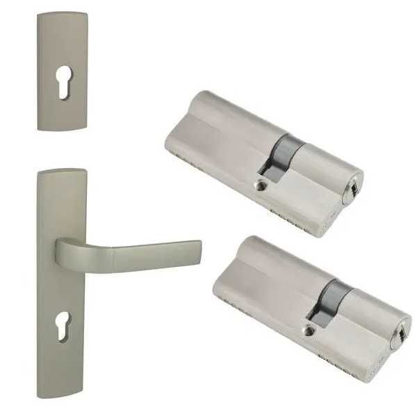 Drzwi zewnętrzne stalowe wejściowe 80/90