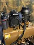 Nikon D7200 + dwa obiektywy + grip