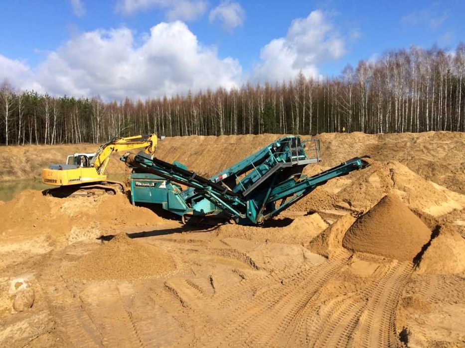 Piasek, Żwir płukany 0-2 mm, 0-4 mm ostry, Pospółka, Piach zwykły