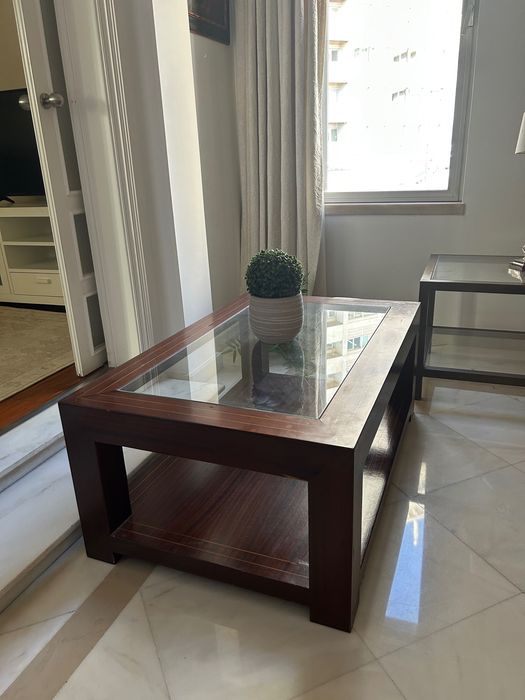 Mesa de Centro Madeira elegante