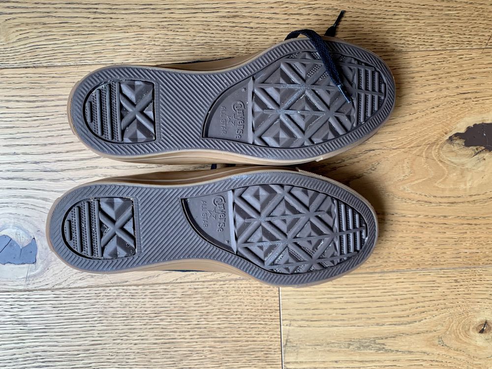 Czarne Trampki Converse 36 dł.wkł 23 BDB NOWE